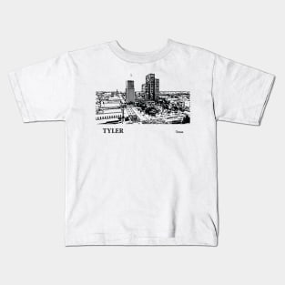 Tyler Texas Kids T-Shirt